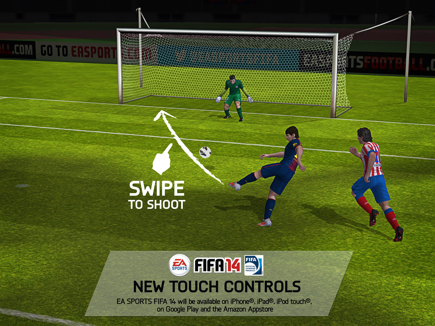 FIFA 14 Mobile screenshot (iPhone, iPad, iPad, Android)
