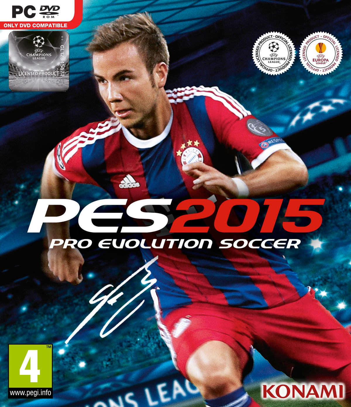 PC Pro Evolution Soccer 2015