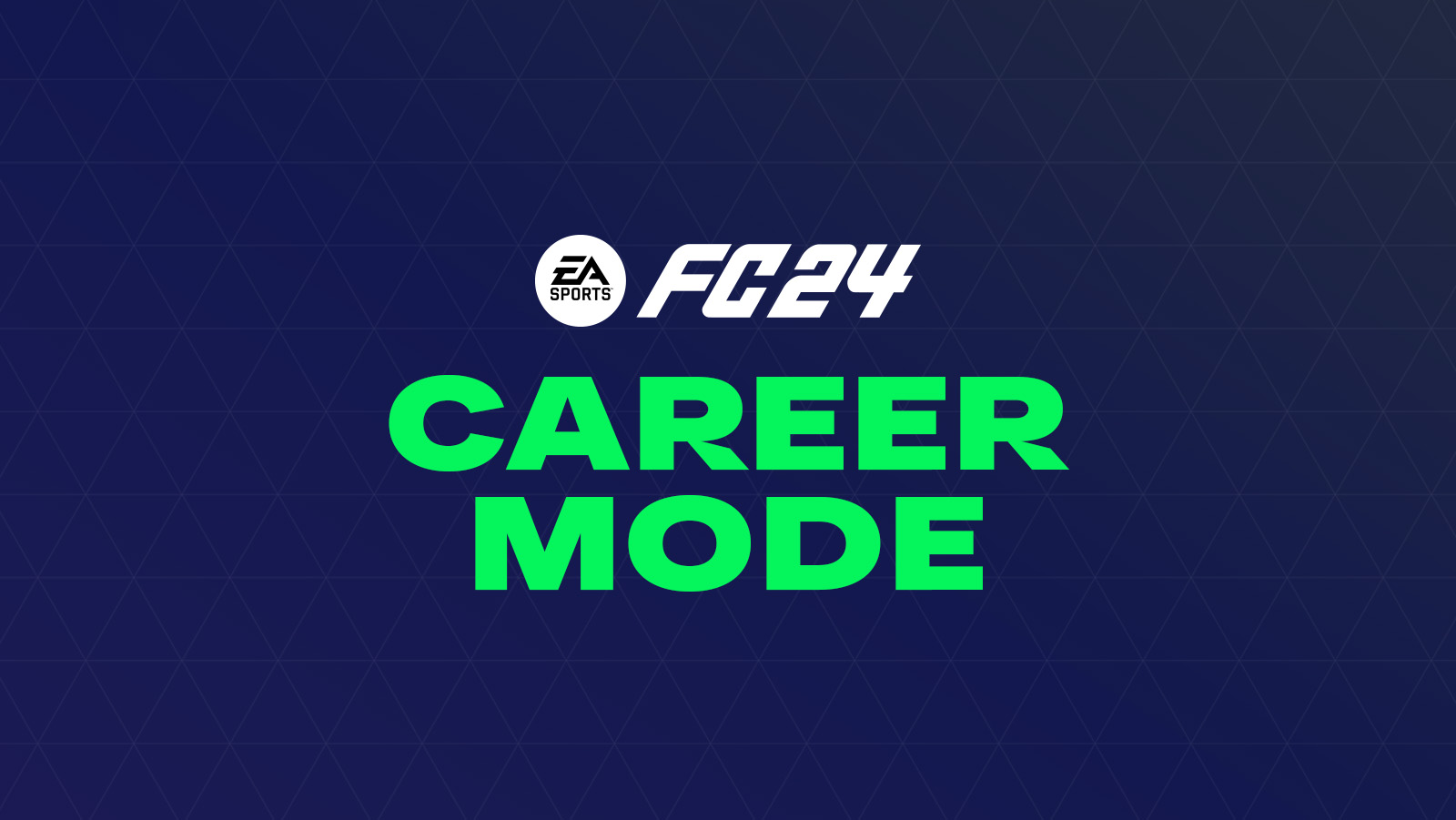 EA Sports FC 24 Career Mode