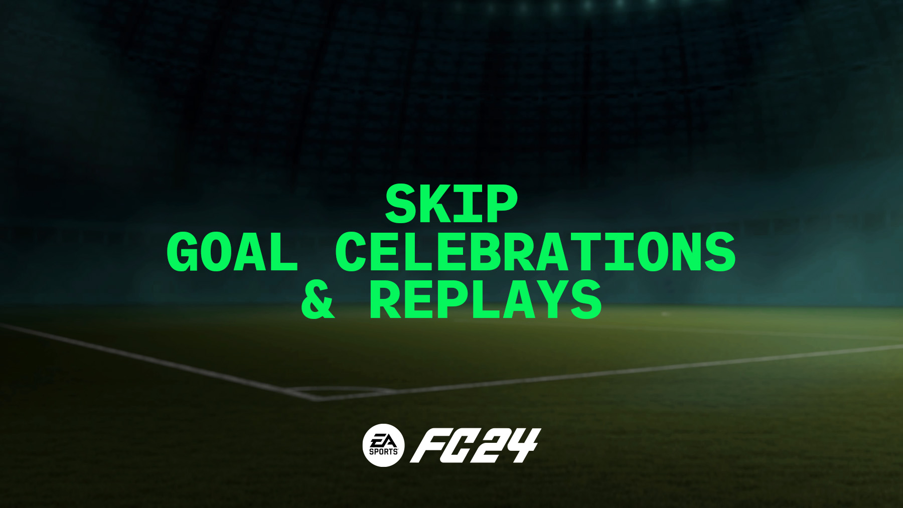 Learn how to cancel your celebration and replay scene in EA Sports FC 24.