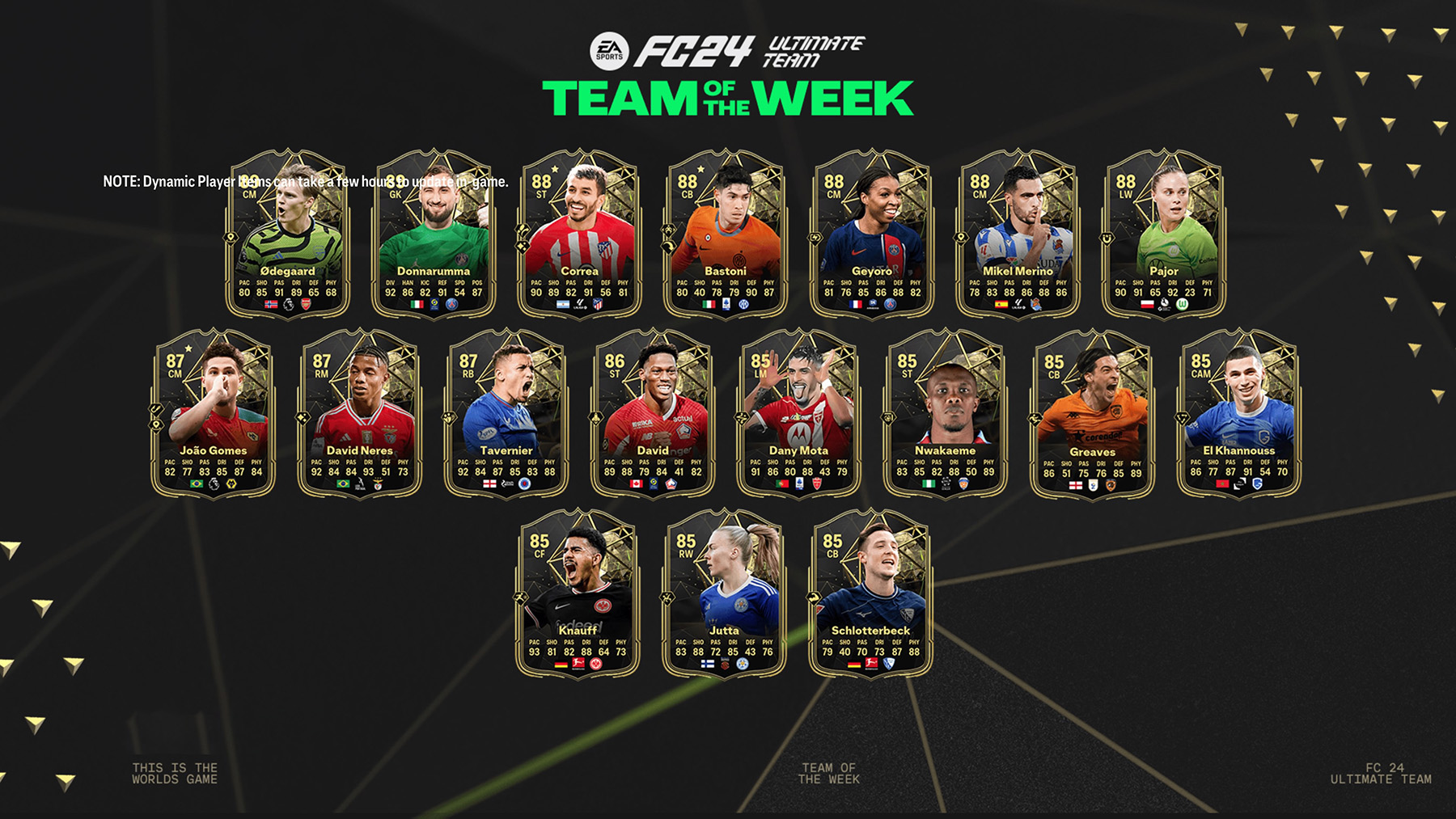 EA Sports FC 24 Team of the Week 23 is available from 21 Feb (6pm UK).