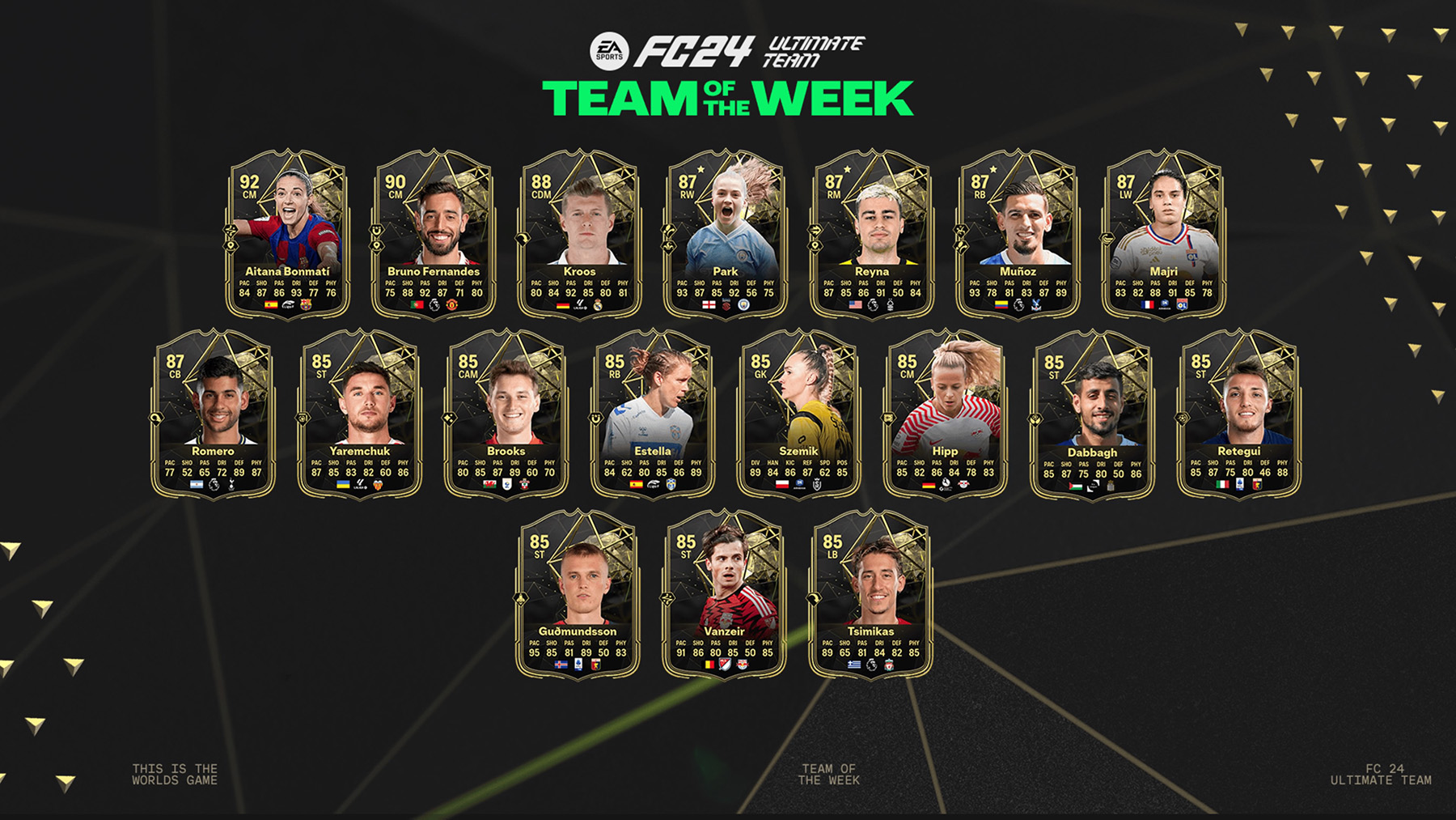 EA Sports FC 24 Team of the Week 28 is available from 27 Mar (6pm UK).