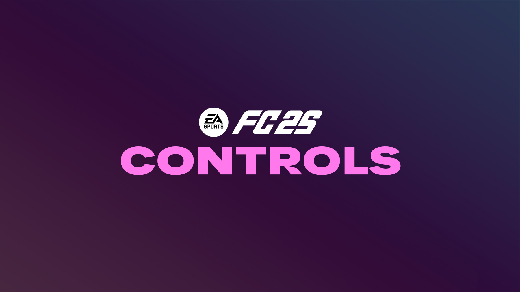 FC 25 Controls
