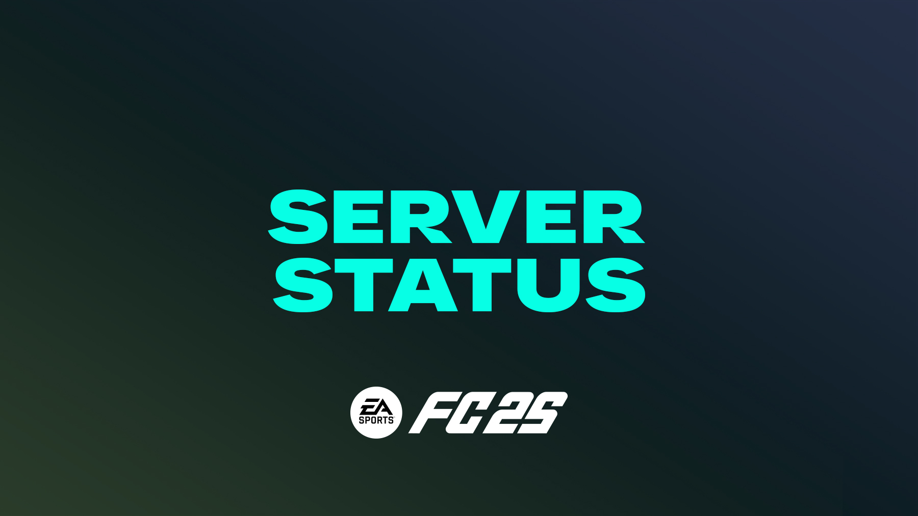 FC 25 Server Status