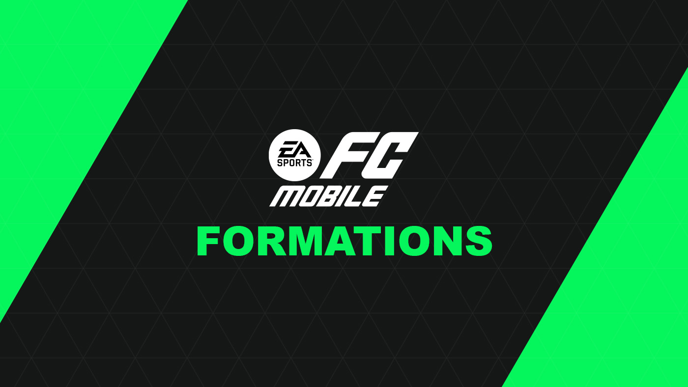 The formations in EA Sports FC Mobile. FC Mobile formations guide and details.