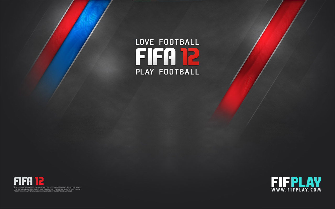 FIFA 12 Wallpaper (Love Football Play Football)