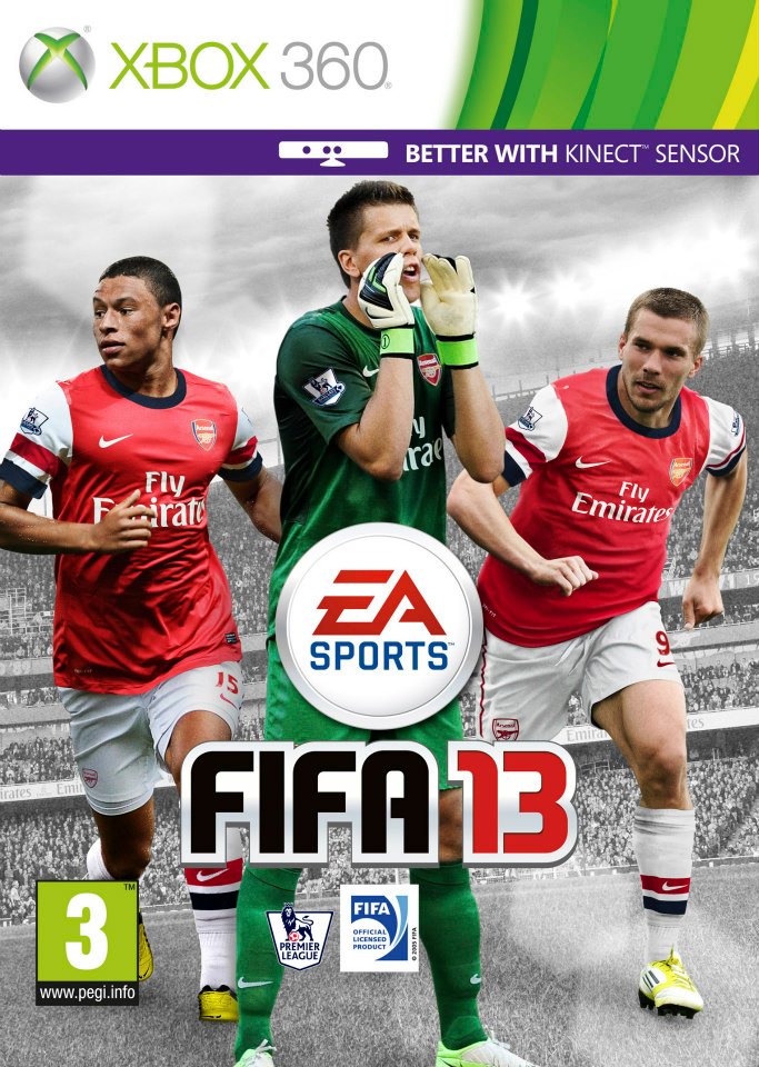 FIFA 13 Cover - Arsenal