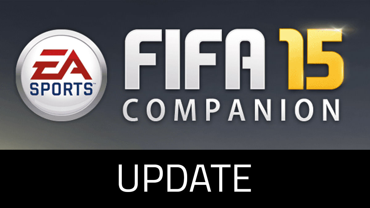 FIFA 15 Companion App Updated