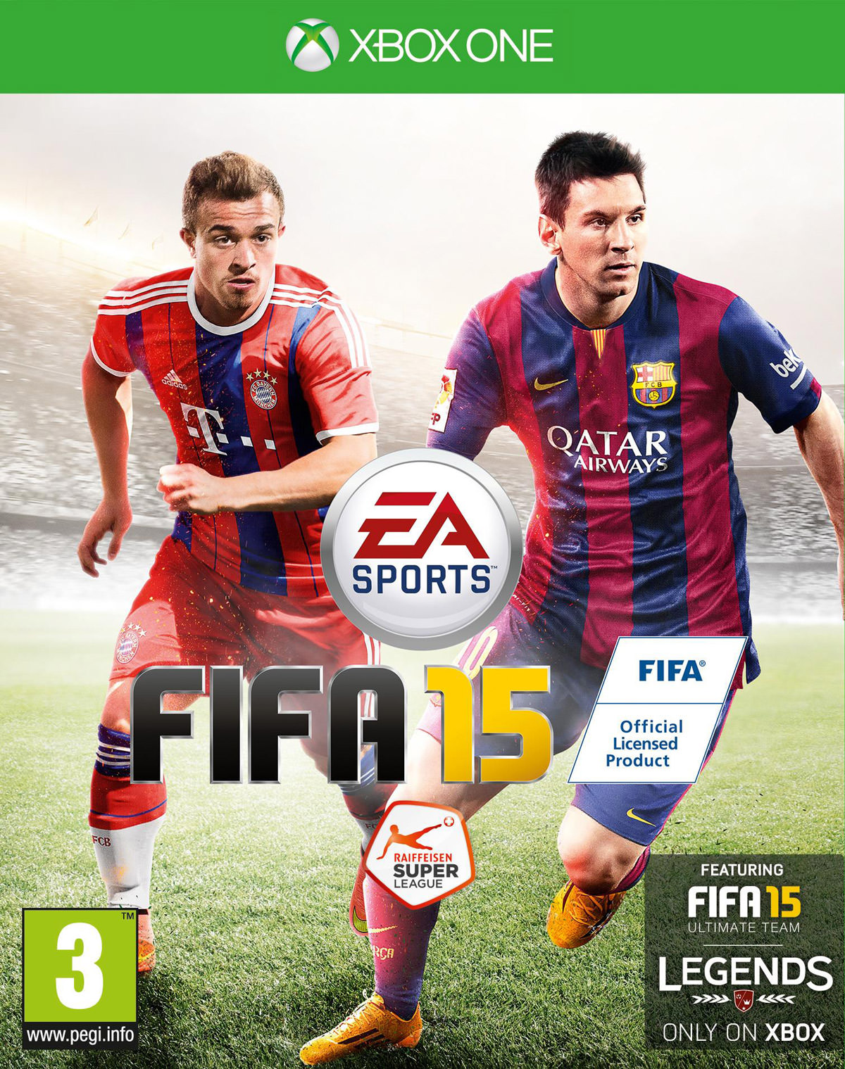 FIFA 15 Cover – Switzerland