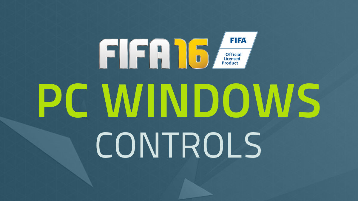 FIFA 16 PC Controls