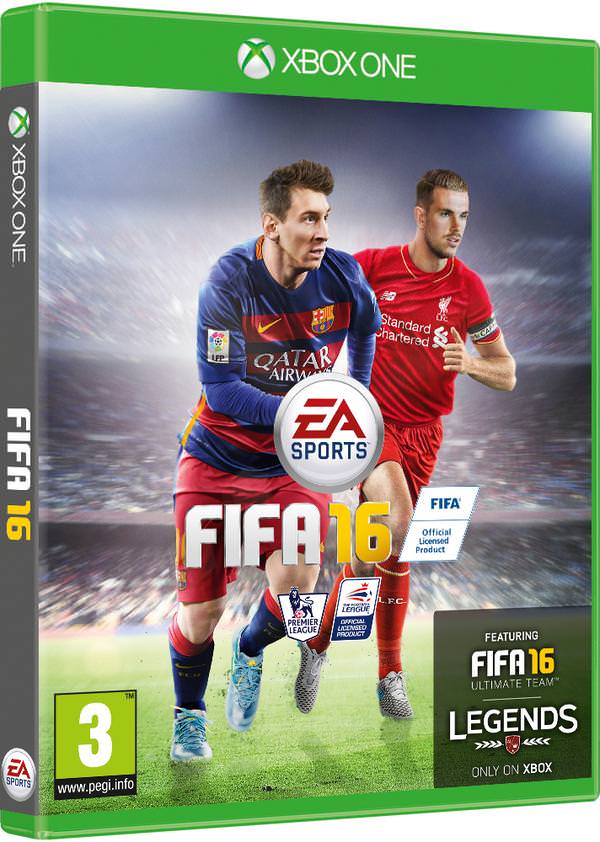 FIFA 16 Cover - UK Version