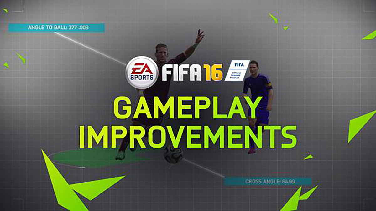 FIFA 16 Gameplay Improvements