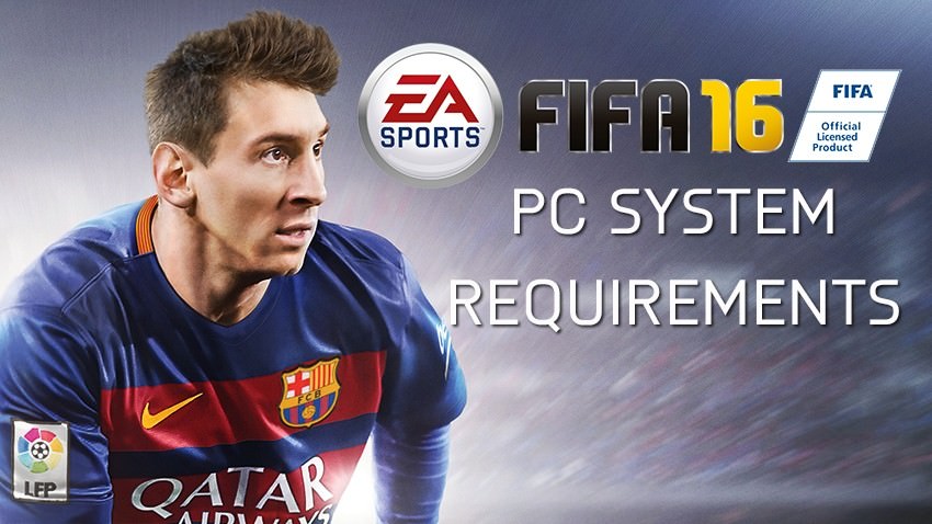 FIFA 16 System Requirements PC