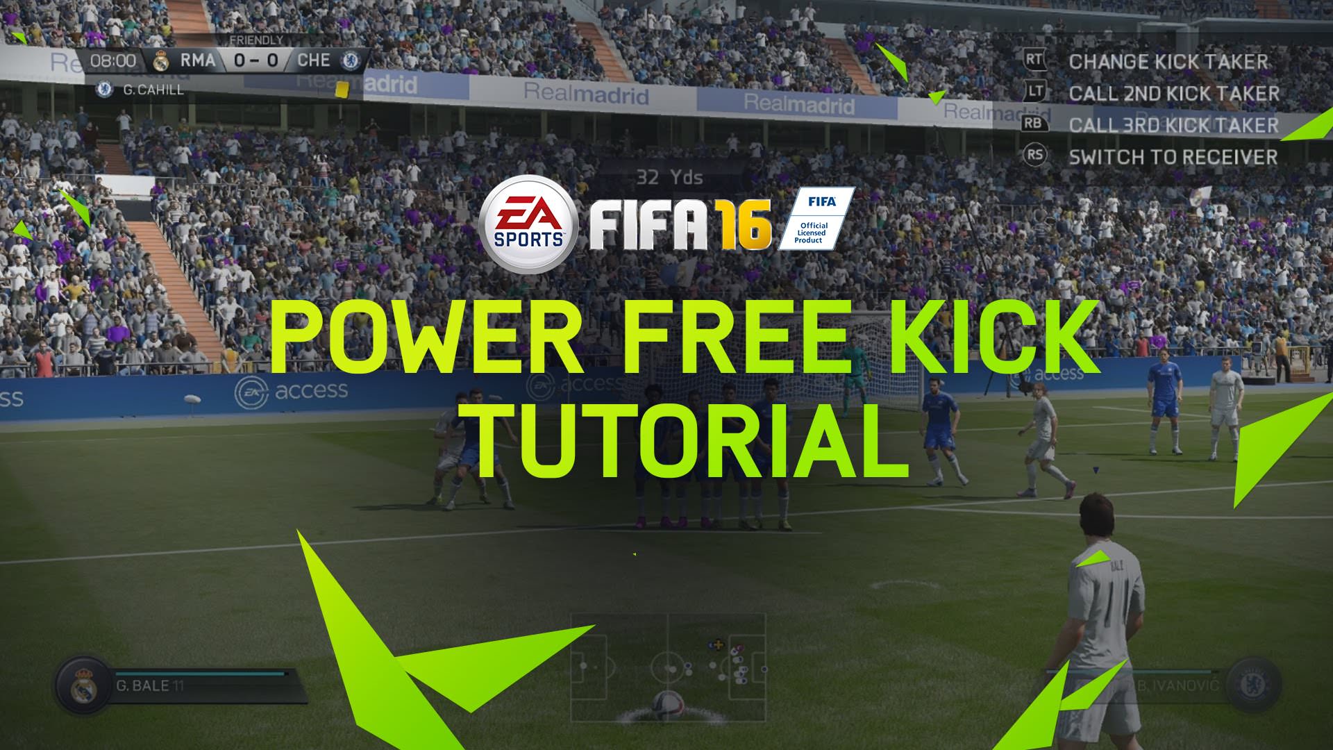FIFA 16 Tips – Power Free Kicks