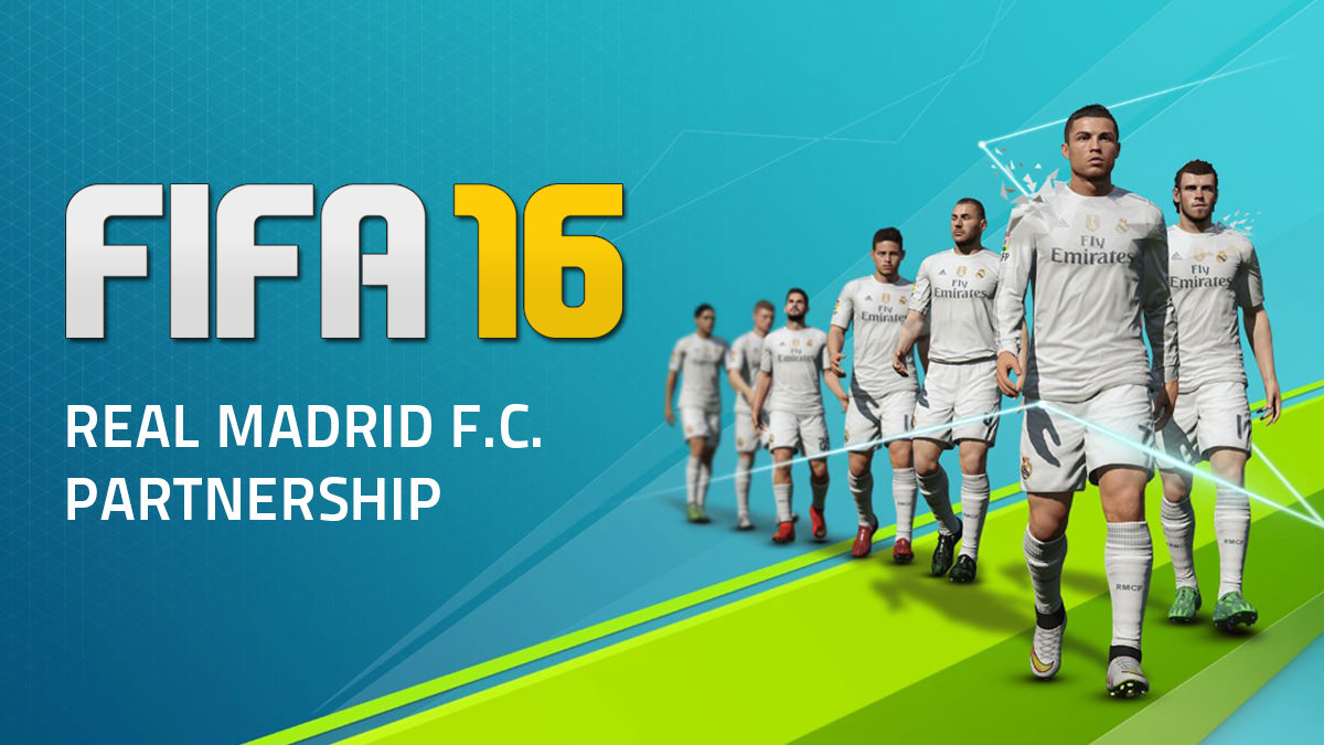 FIFA 16 – Real Madrid Partnership
