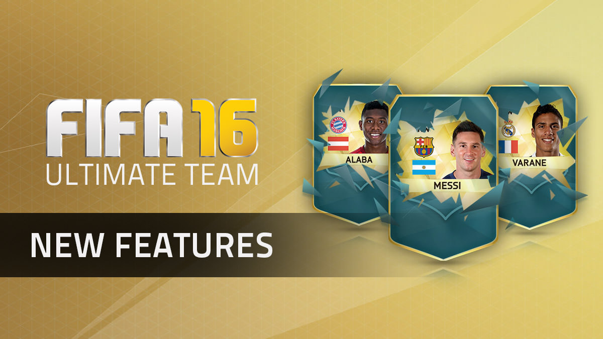 FIFA 16 Ultimate Team New Features