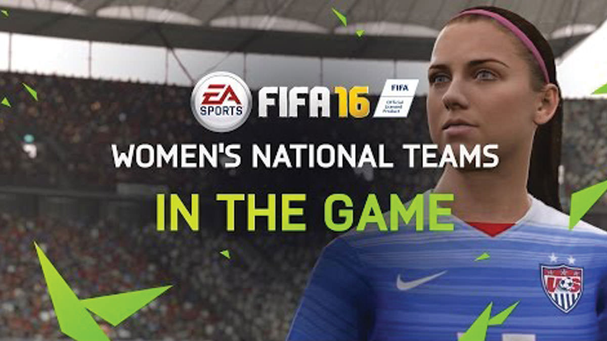 FIFA 16 Will Have Women’s National Teams