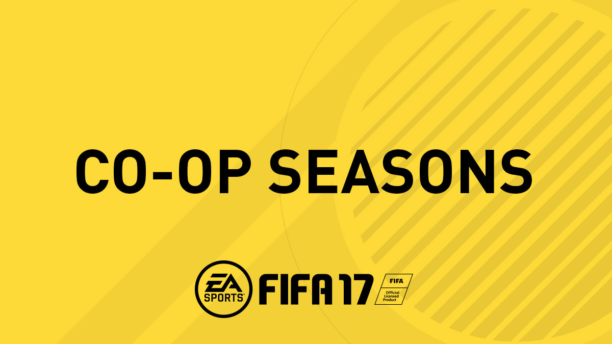 FIFA 17 Co-op Seasons