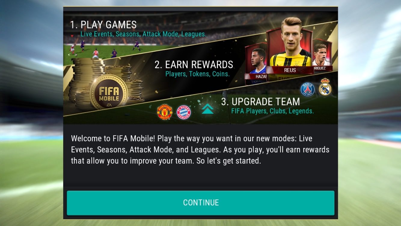 FIFA Mobile Screenshots
