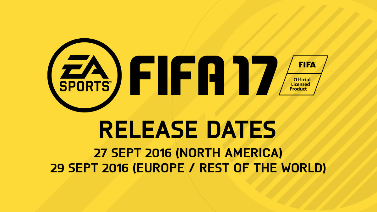 FIFA 17 Release