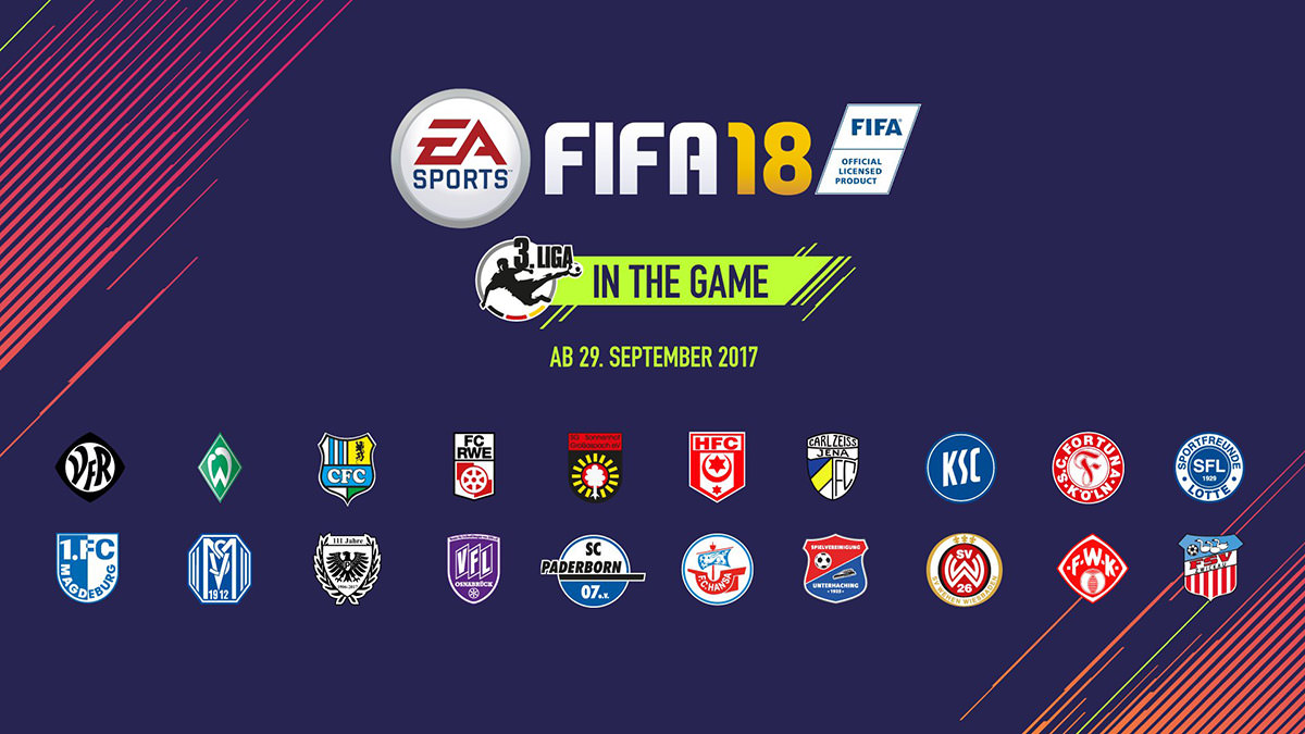 German 3. Liga Features in FIFA 18