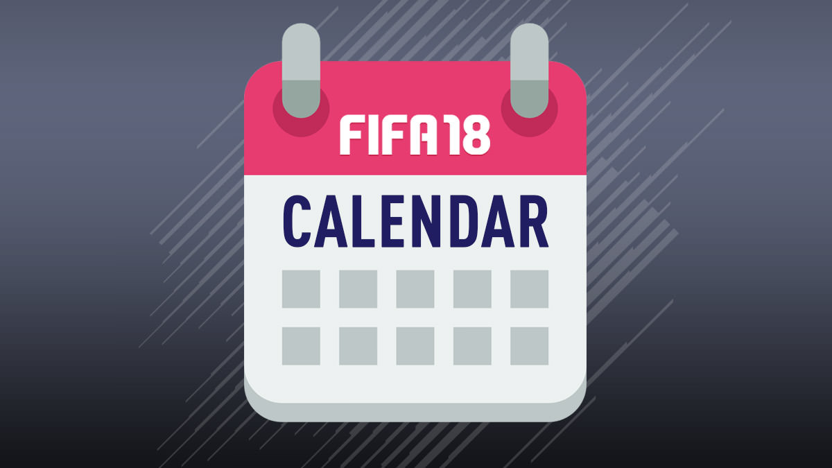 FIFA 18 Calendar