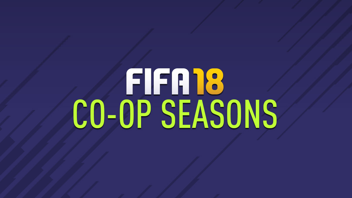 FIFA 18 Co-op Seasons