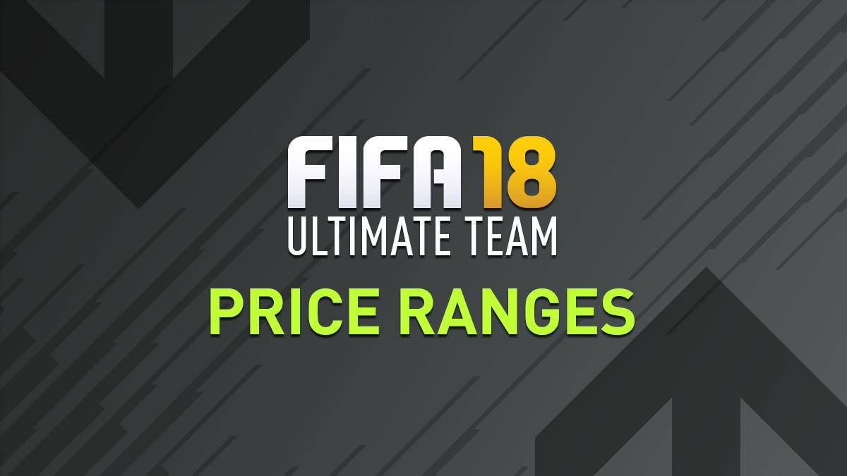 FIFA 18 Price Ranges