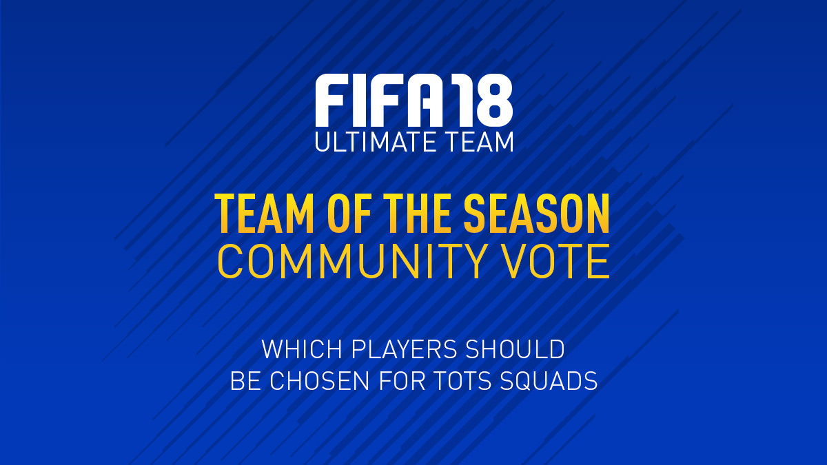 FIFA 18 Team of the Season Vote