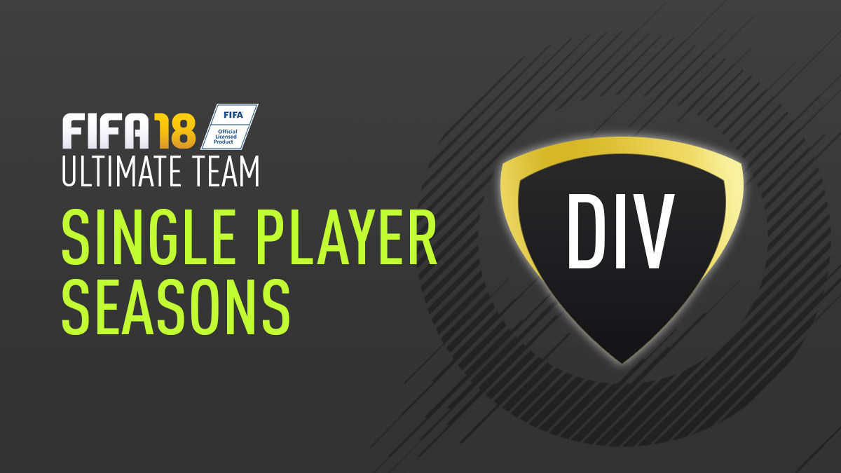 FIFA 18 Ultimate Team – Single Player Season