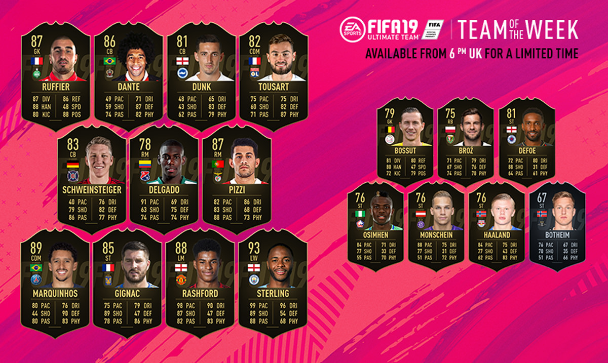 FIFA 19 Team of the Week 42