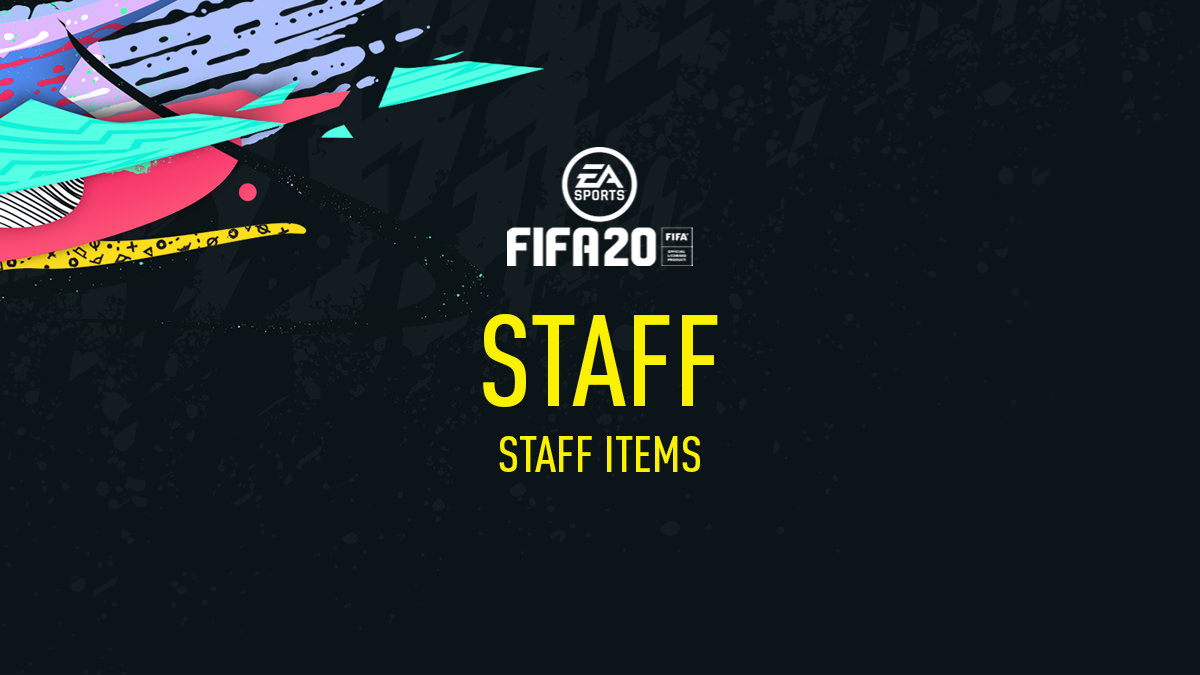 FIFA 20 Staff Items