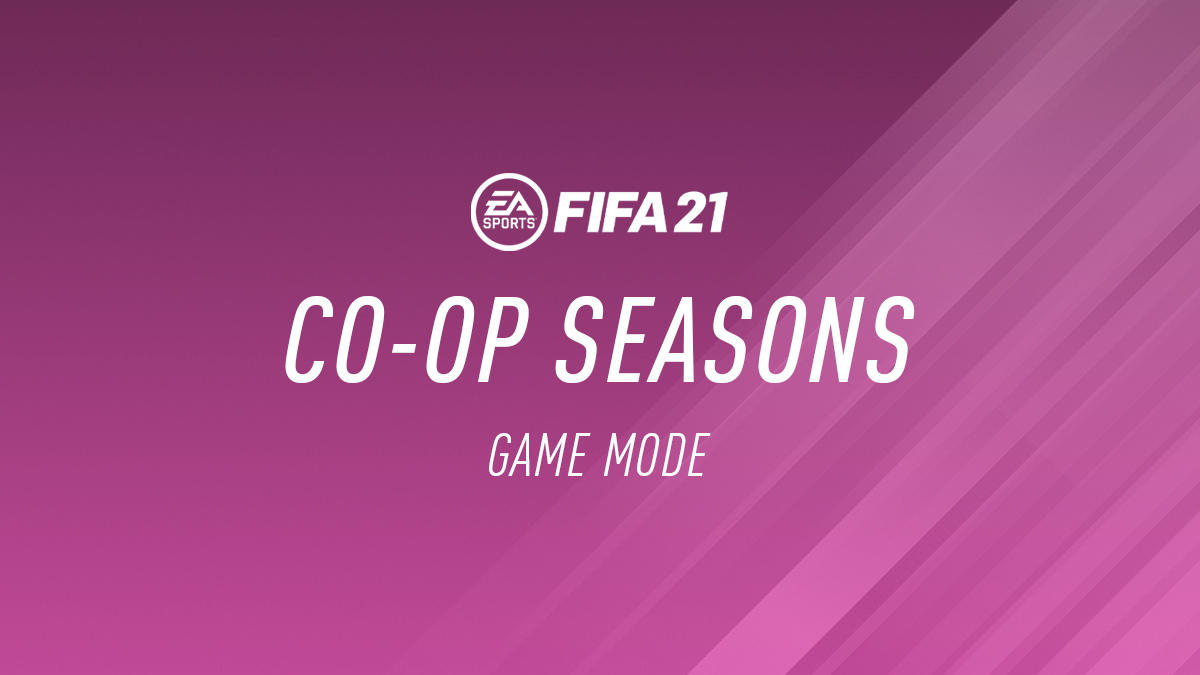 FIFA 21 Co-op Seasons