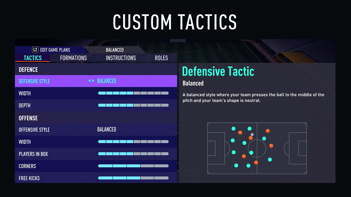 FIFA 21 Tactics (Custom Tactics & Game Plans)