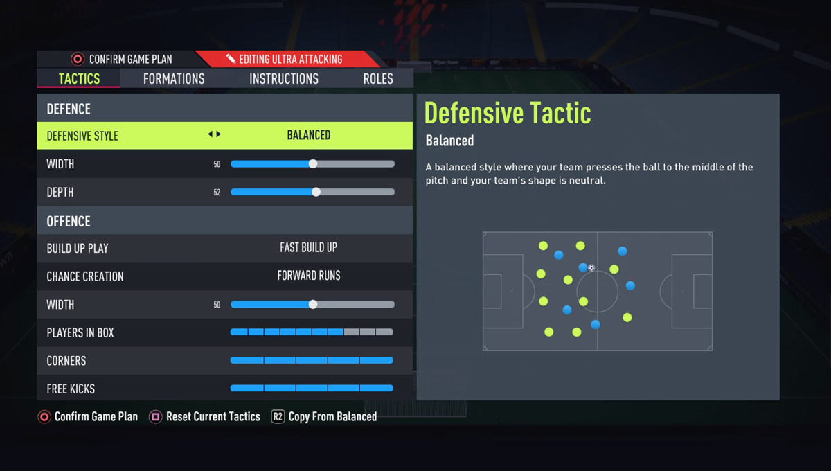 FIFA 22 Tactics & Game Plans – How to Use & Customize