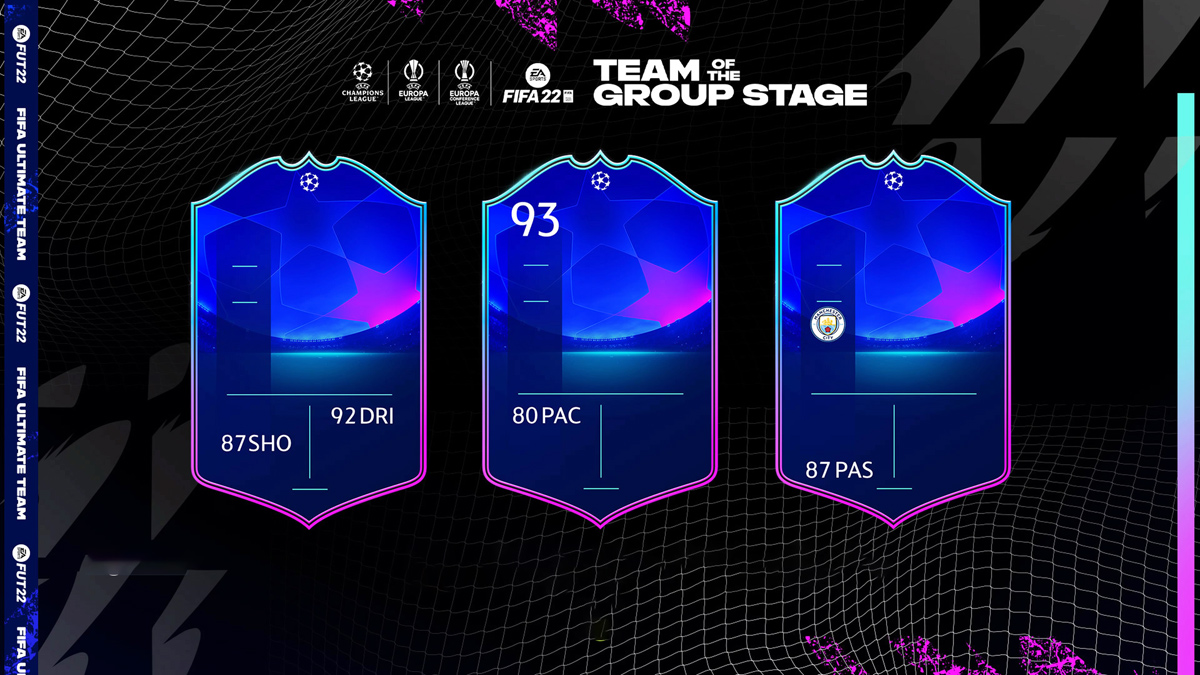 FIFA 22 Team of the Group Stage (TOTGS)