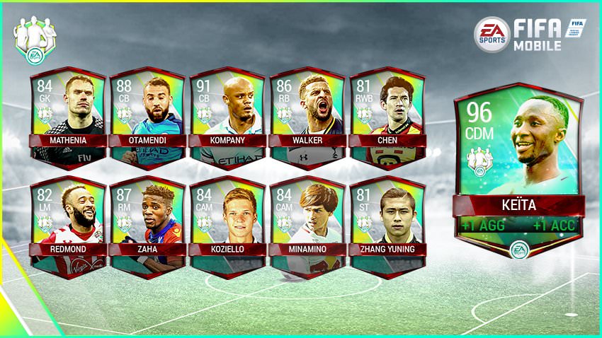 FIFA Mobile Vs Attack Community Team of the Week 3