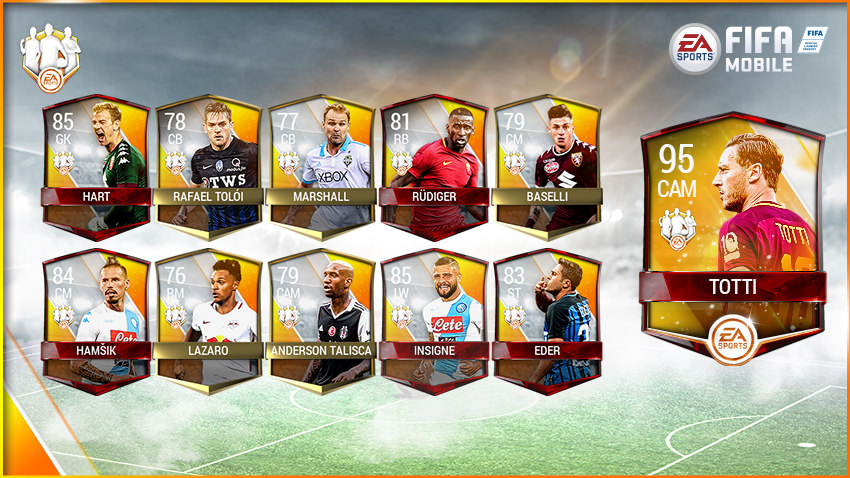 FIFA Mobile Team of the Week 13