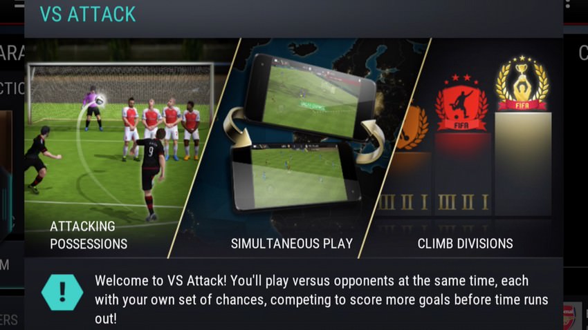 FIFA Mobile – VS Attack Mode