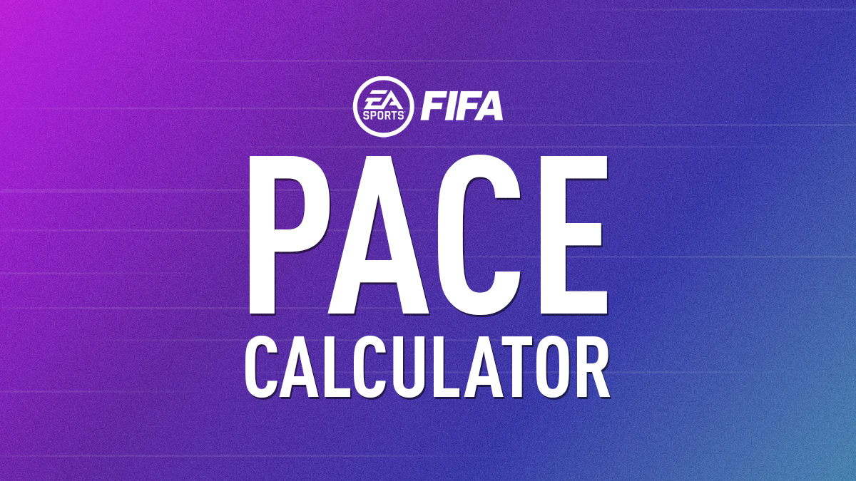 FIFA Pace Calculator
