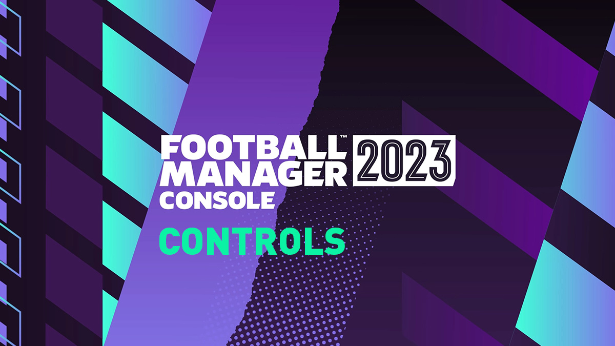 Football Manager 2023 – Controls