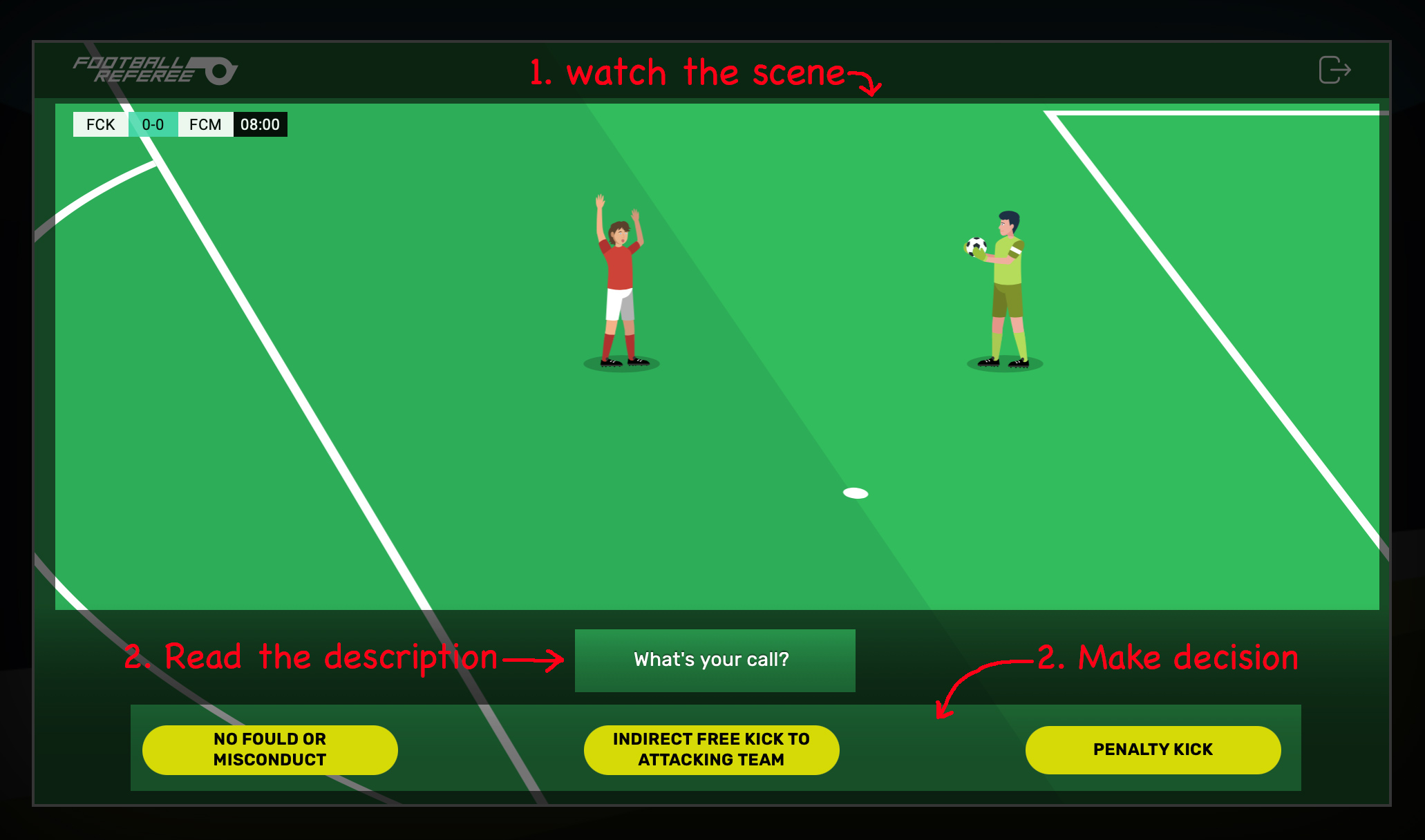 Football Referee In-Game