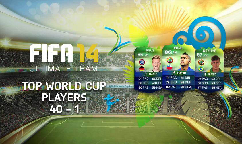 FUT 14 World Cup – Top 40 Players