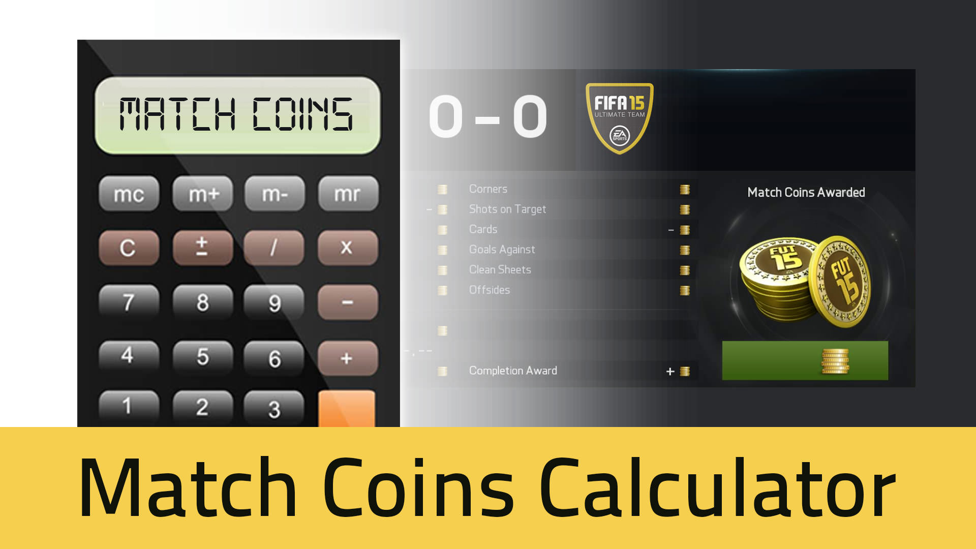 FUT 15 Match Coins Calculator