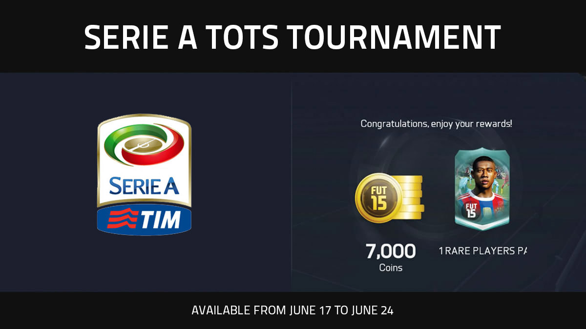 FIFA 15 Ultimate Team - Team of the Season Italy Serie A Tournament