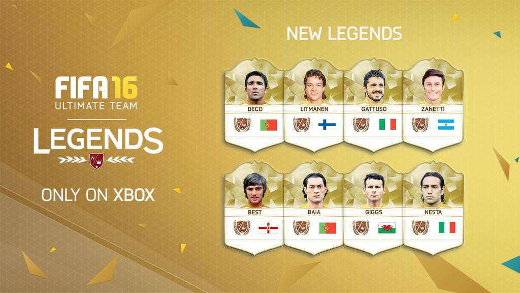 FIFA 16 Ultimate Team – Legends