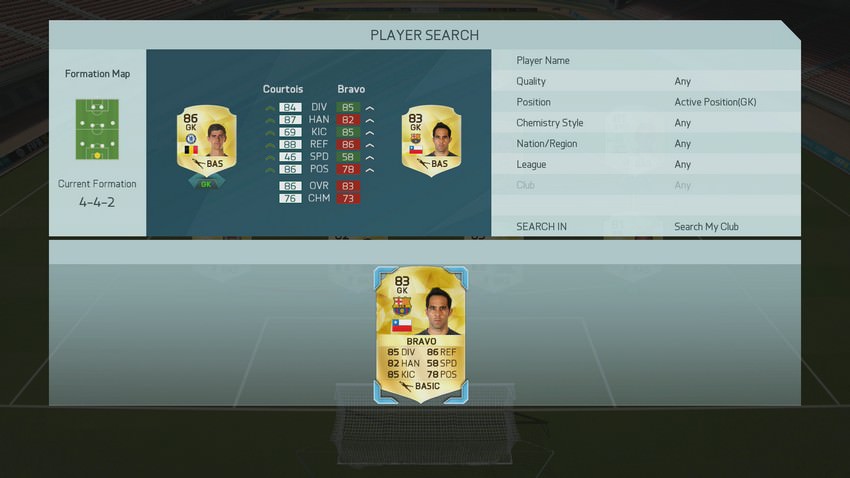 Play Swap in FIFA 16 Ultimate Team