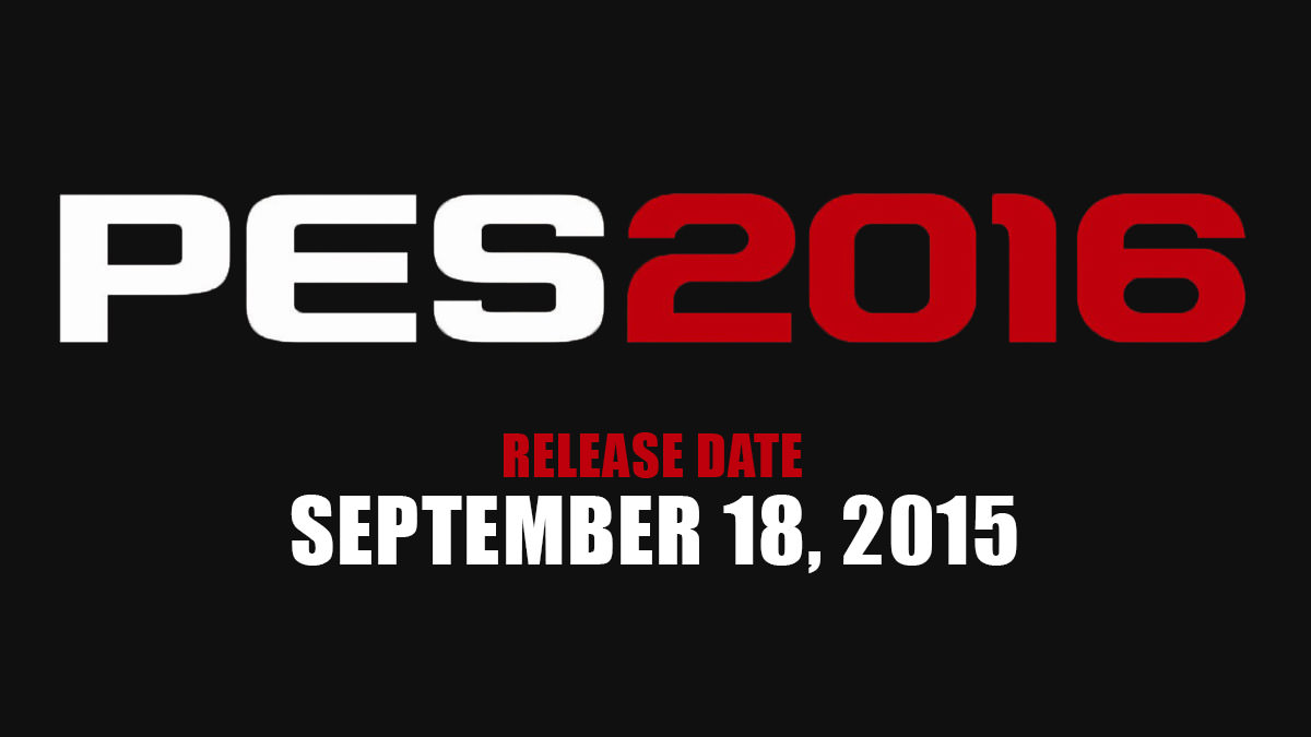 PES 2016 Release Date