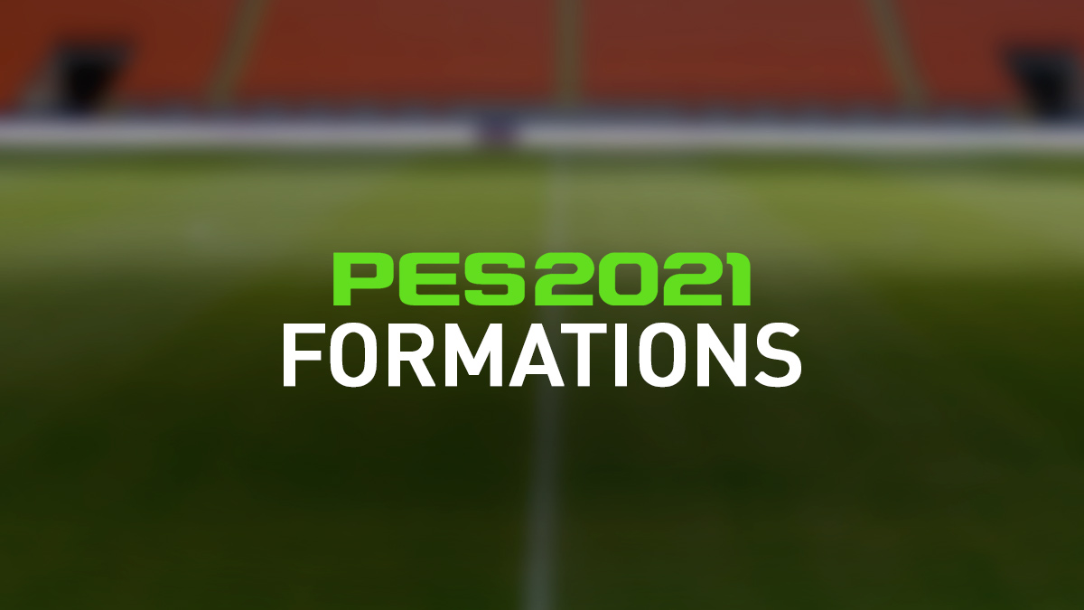 PES 2021 Formations