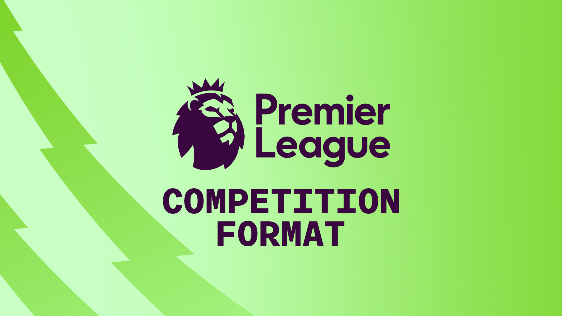 Premier League Competition Format